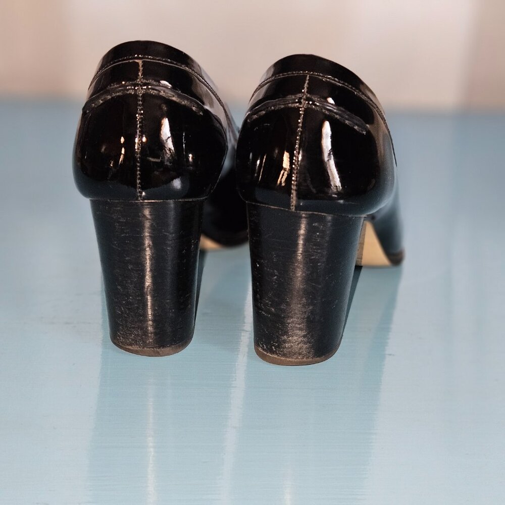 Michael Kors Black Penny Loafer Pumps - Picture 4 of 4